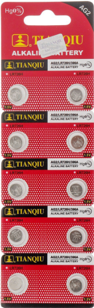 Батерия  AG2/396A Tianqui 1.55V